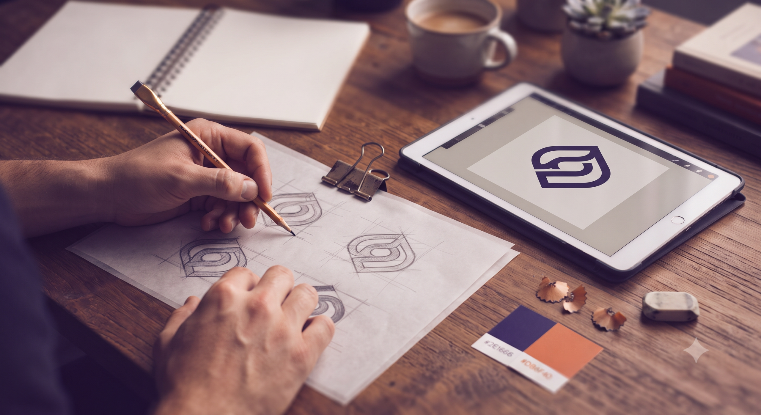 Custom logo design concepts for a Delhi NCR business rooted in brand storytelling